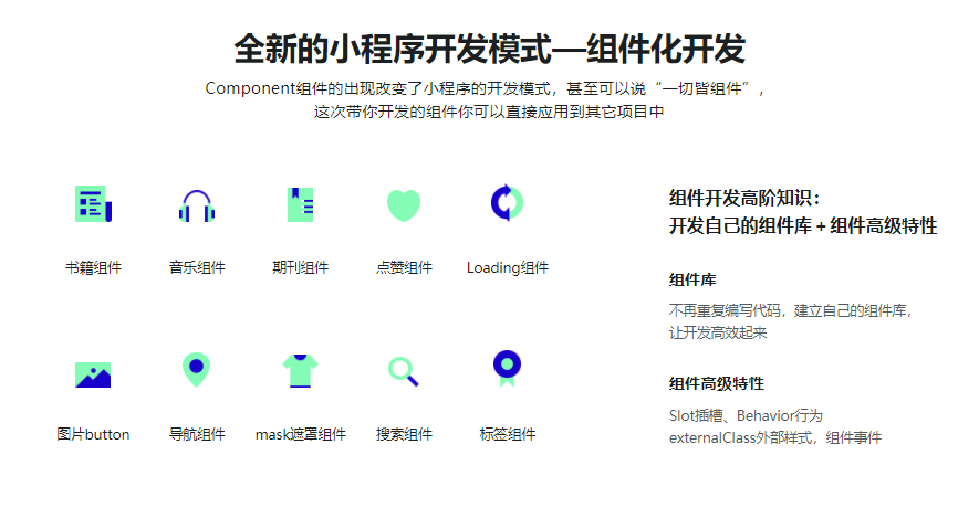 纯正商业级应用-微信小程序开发实战|完结无密