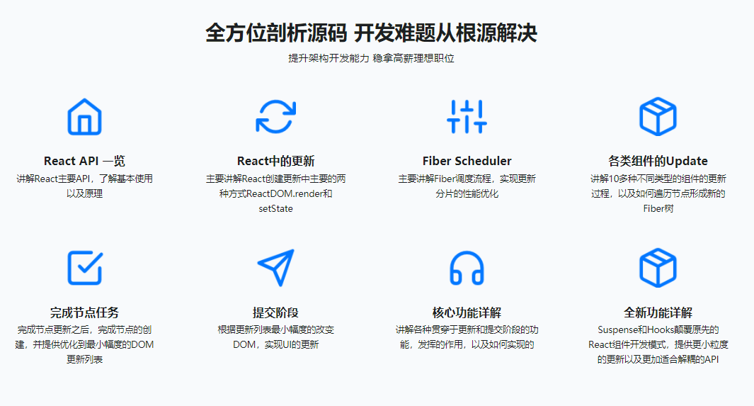 React源码深度解析 高级前端工程师必备技能|完结无密