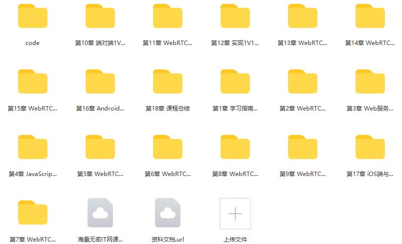 WebRTC实时互动直播技术入门与实战 5G时代必备技能完结无密