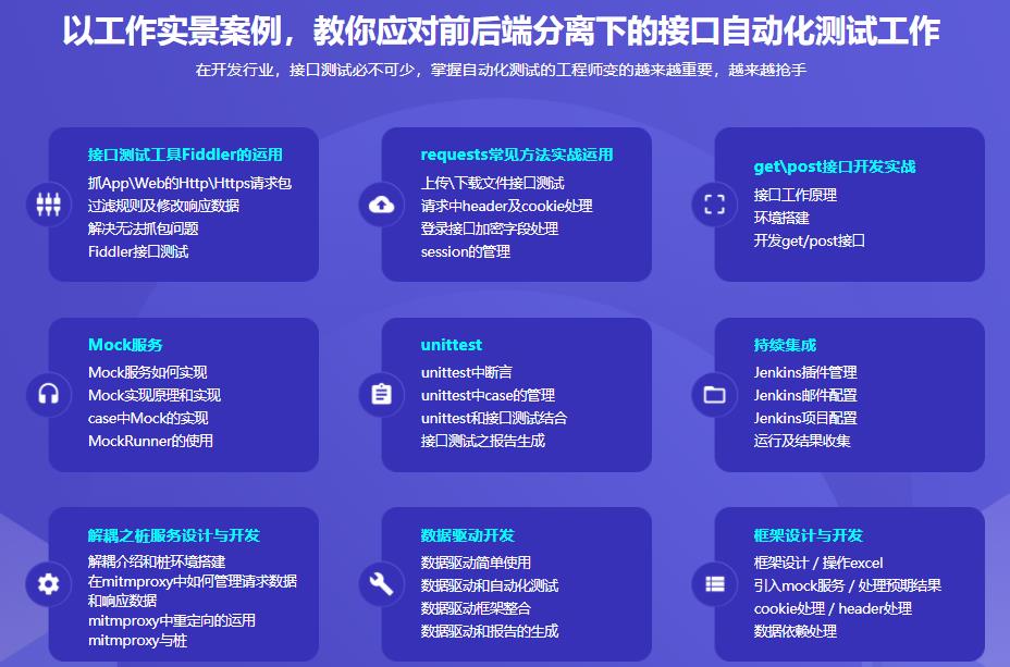 Python接口自动化测试框架实战 从设计到开发|完结无密