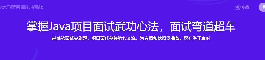 掌握Java项目面试武功心法，面试弯道超车|完结无密