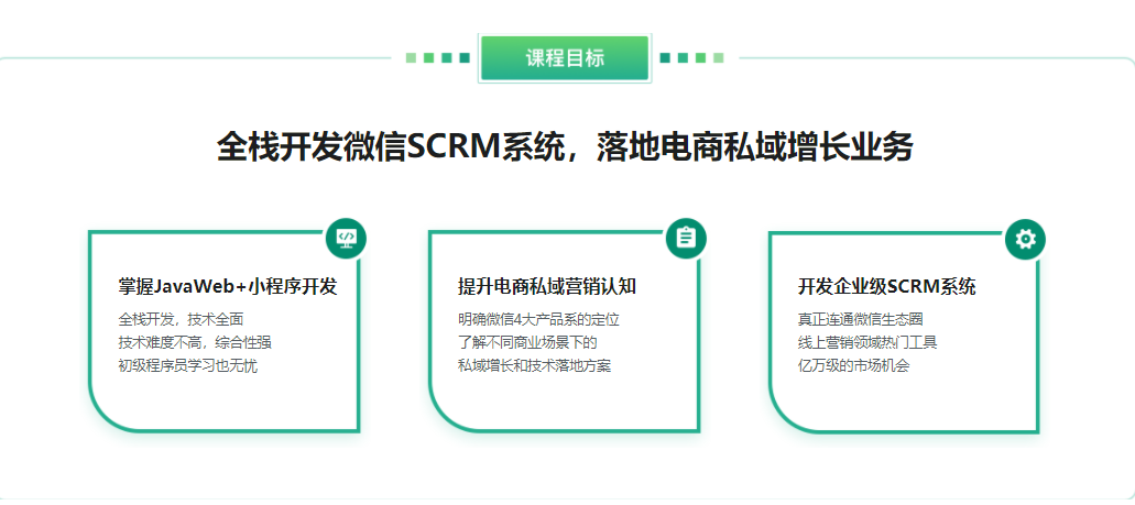 0到1快速掌握Java全栈开发，玩转微信生态|完结无密