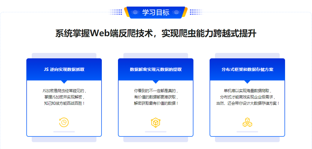 Python高级爬虫实战-系统掌握破解反爬技能 挑战高薪|完结无密
