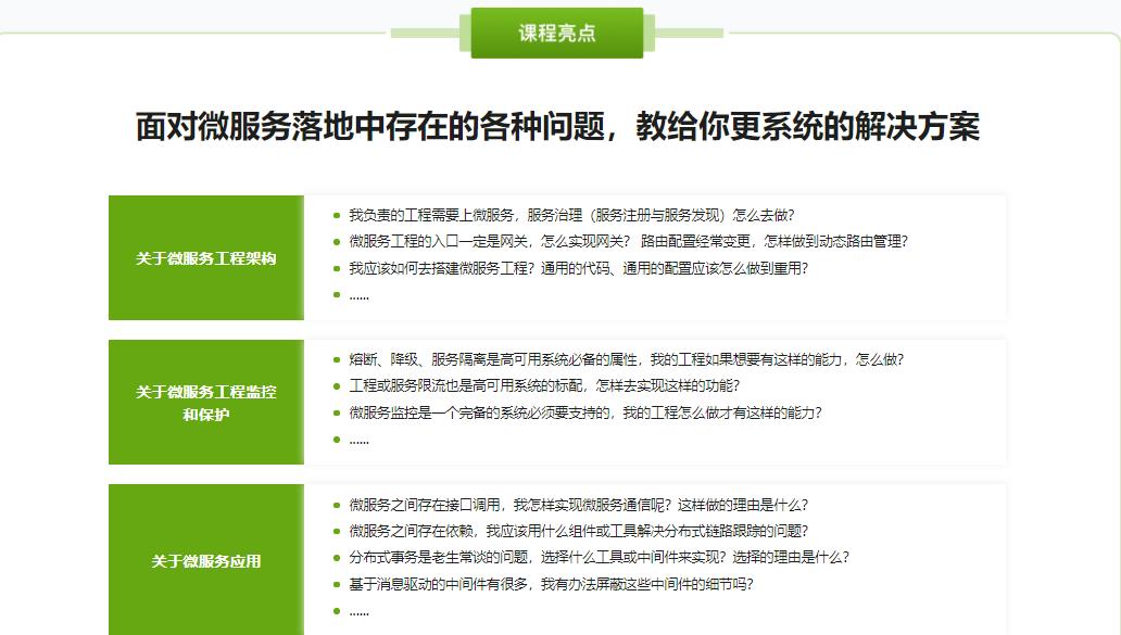 Spring Cloud / Alibaba 微服务架构实战|完结无密