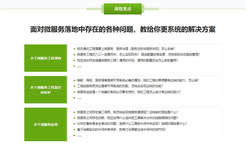Spring Cloud / Alibaba 微服务架构实战|完结无密