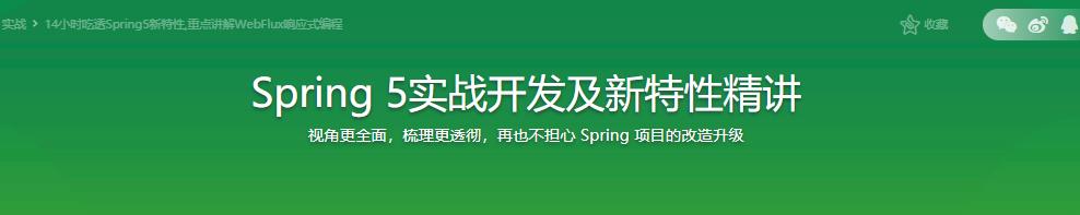 Spring 5实战开发及新特性精讲-网盘无密