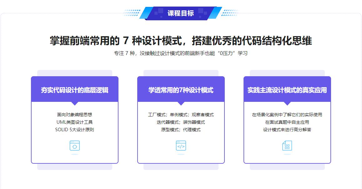 给前端同学的设计模式精讲课吾爱fen享