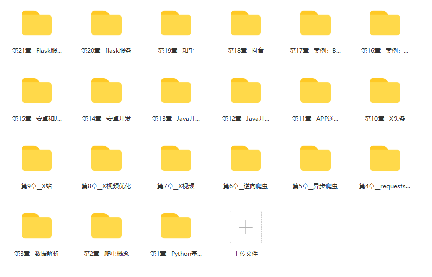 爬虫开发+APP逆向超级大神班1-7班
