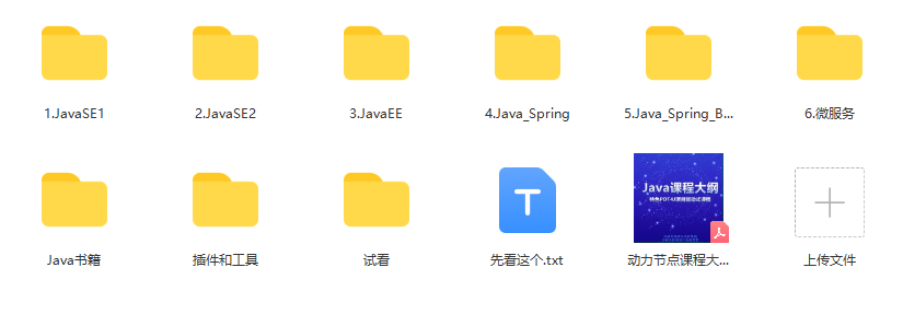 动力节点-java就业班2022年最新完结