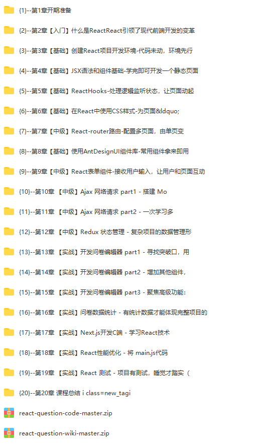 React18+Next.js13+TS，B端+C端完整业务+技术双闭环完结无密