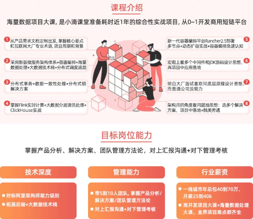 小滴大课训练营-微服务架构-海量数据商用短链平台项目大课【2023最新升级版】