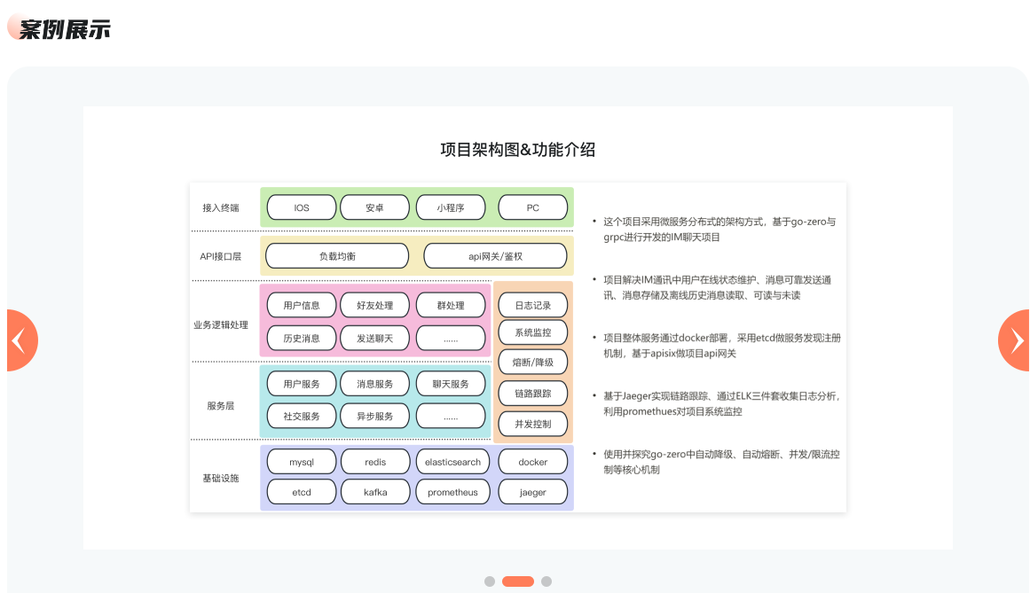 Go微服务精讲：Go-Zero全流程实战即时通讯(超清)